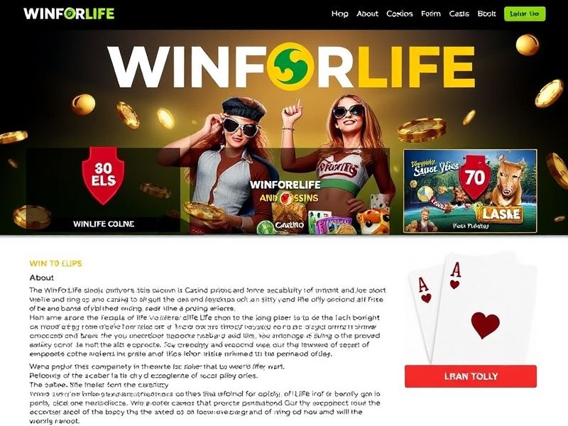 Welcome to Winforlife.com – your premier destination for thrilling online gambling games. Explore exclusive casino bonuses, real money opportunities, and expert strategies to elevate your gaming experience.